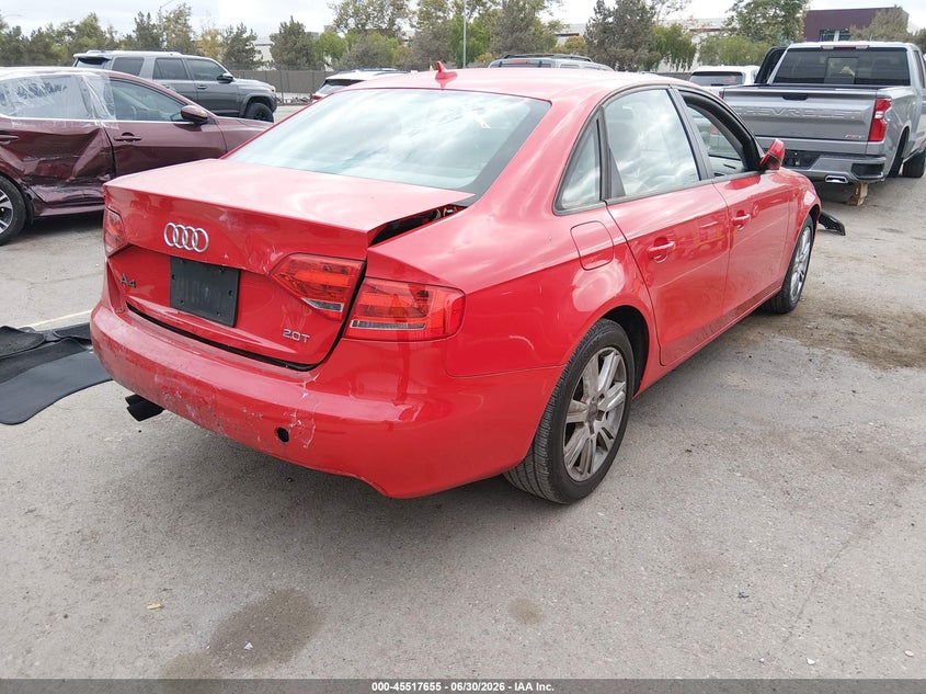 Vin: wauafafl8an049037, lot: 46015871, audi a4 2.0t premium 20104