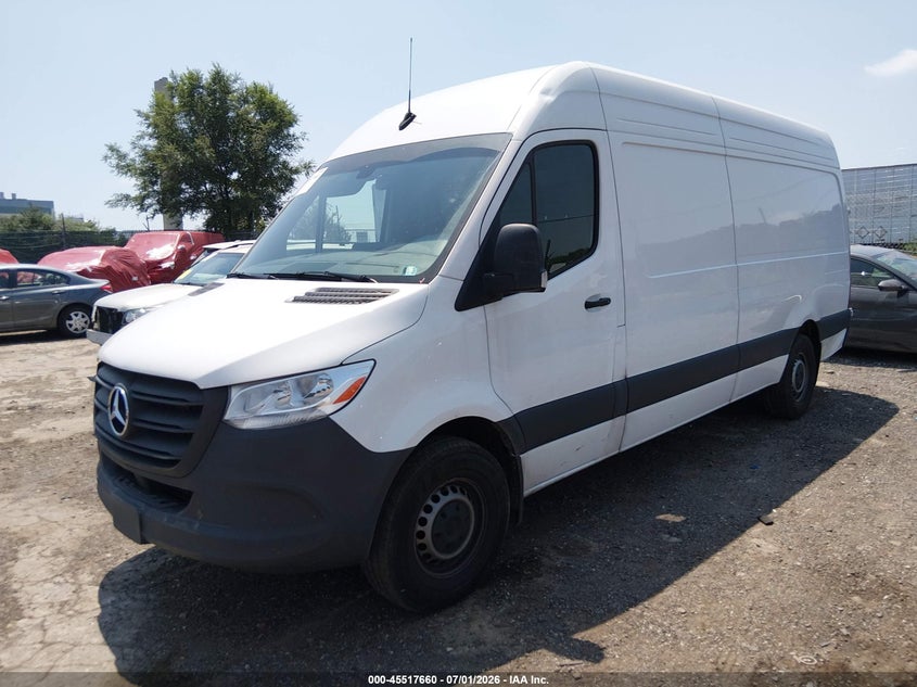 2024 Mercedes-Benz Sprinter 2500 High Roof 4-Cyl Diesel VIN: W1Y4KCHY5RT182504 Lot: 45517660