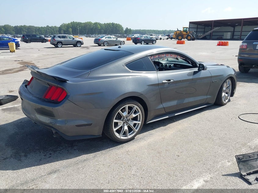 Vin: 1fa6p8cf1f5313113, lot: 46015884, ford mustang gt premium 20154