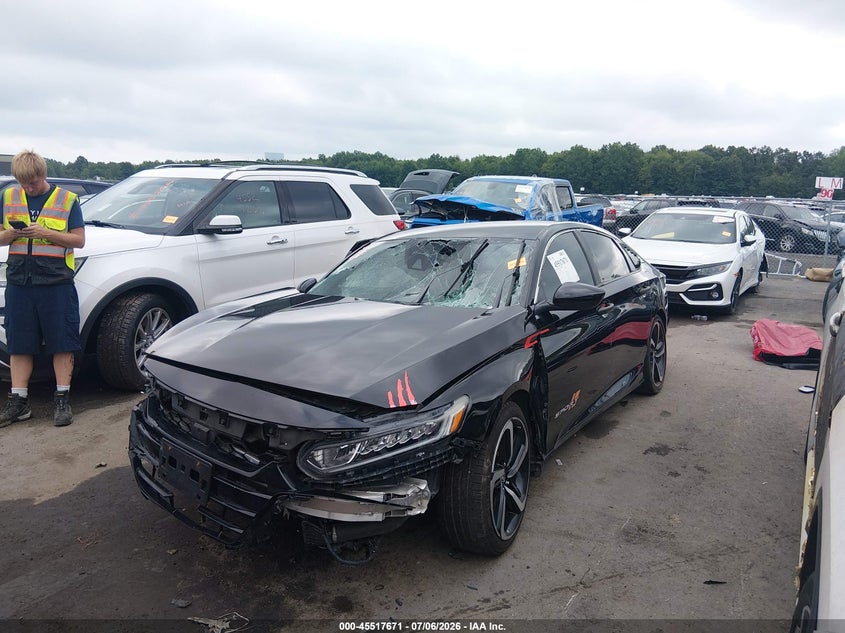 2019 HONDA ACCORD auction photo 2