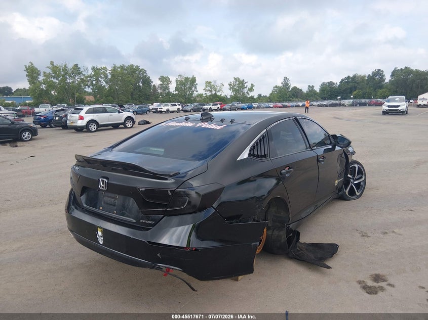 2019 HONDA ACCORD auction photo 4