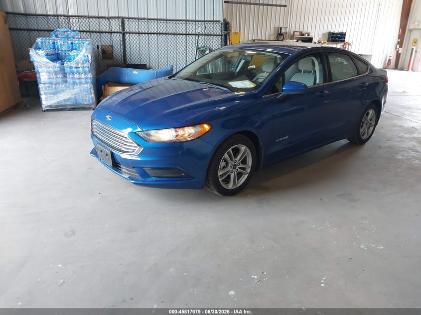 Vin: 3fa6p0uu4jr254630, lot: 46015895, ford fusion hybrid s 20182