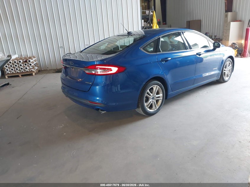 Vin: 3fa6p0uu4jr254630, lot: 46015895, ford fusion hybrid s 20184