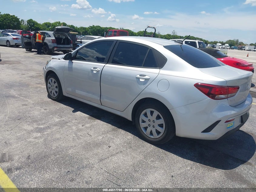 VIN 3KPA24AD1NE465909 2022 KIA RIO LX