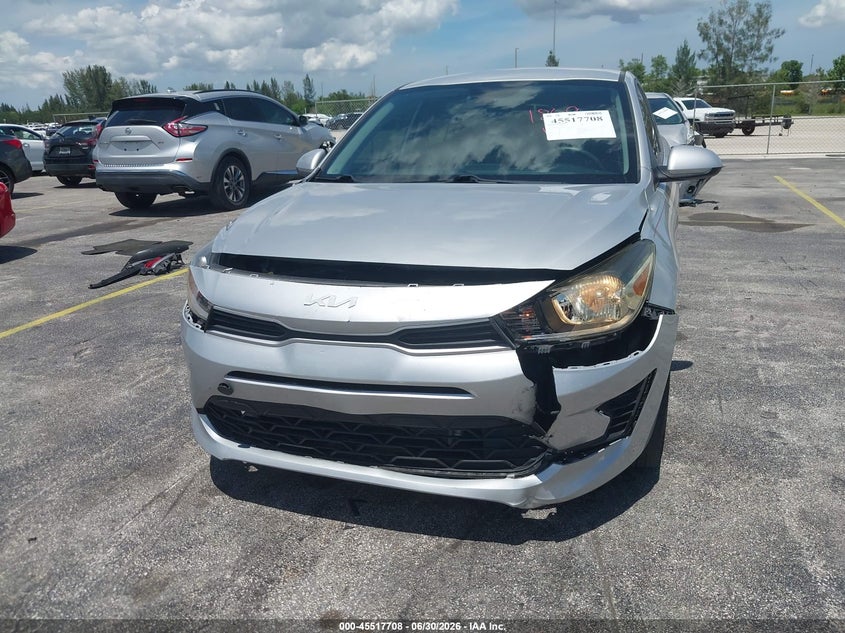 VIN 3KPA24AD1NE465909 2022 KIA RIO LX