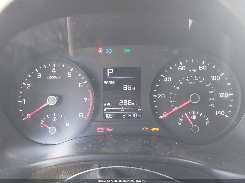 VIN 3KPA24AD1NE465909 2022 KIA RIO LX