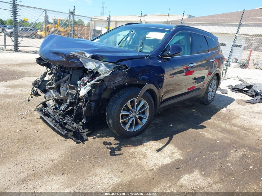 2017 HYUNDAI SANTA FE auction photo 2