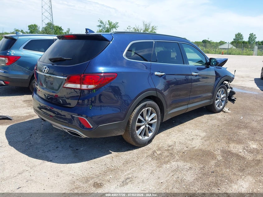 2017 HYUNDAI SANTA FE auction photo 4