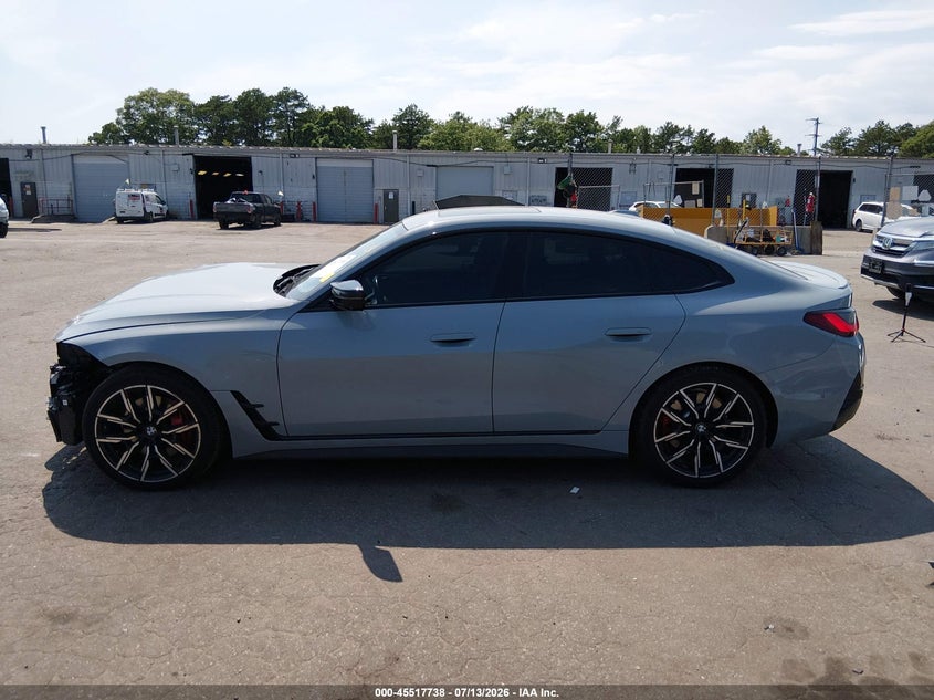 2022 BMW M440I Gran Coupe xDrive VIN: WBA13AW01NFM54803 Lot: 45517738