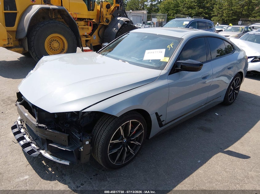 Vin: wba13aw01nfm54803, lot: 46015954, bmw m440i gran coupe xdrive 20222