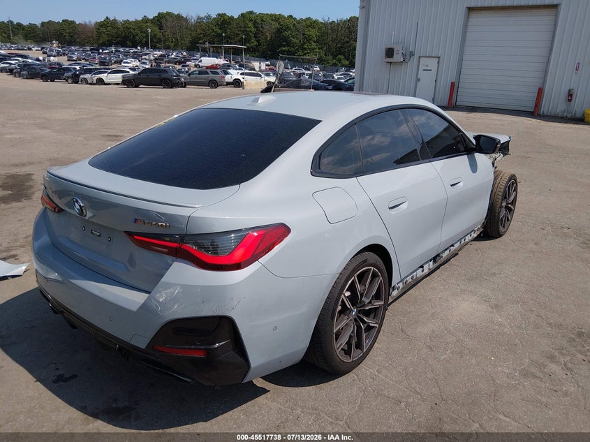 Vin: wba13aw01nfm54803, lot: 46015954, bmw m440i gran coupe xdrive 20224