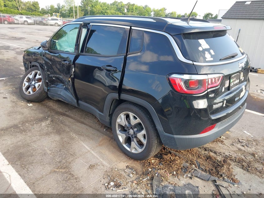 Vin: 3c4njccb0lt140641, lot: 46015957, jeep compass limited fwd 20203