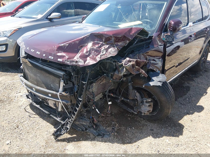 2022 Kia Telluride Lx VIN: 5XYP2DHC3NG203805 Lot: 45517767