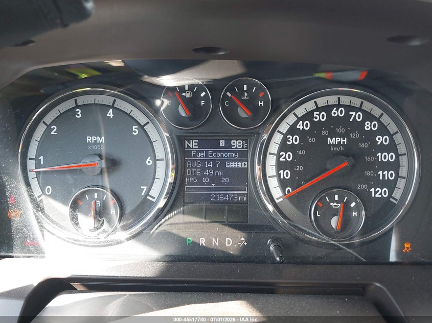 2011 RAM RAM 1500 auction photo 7