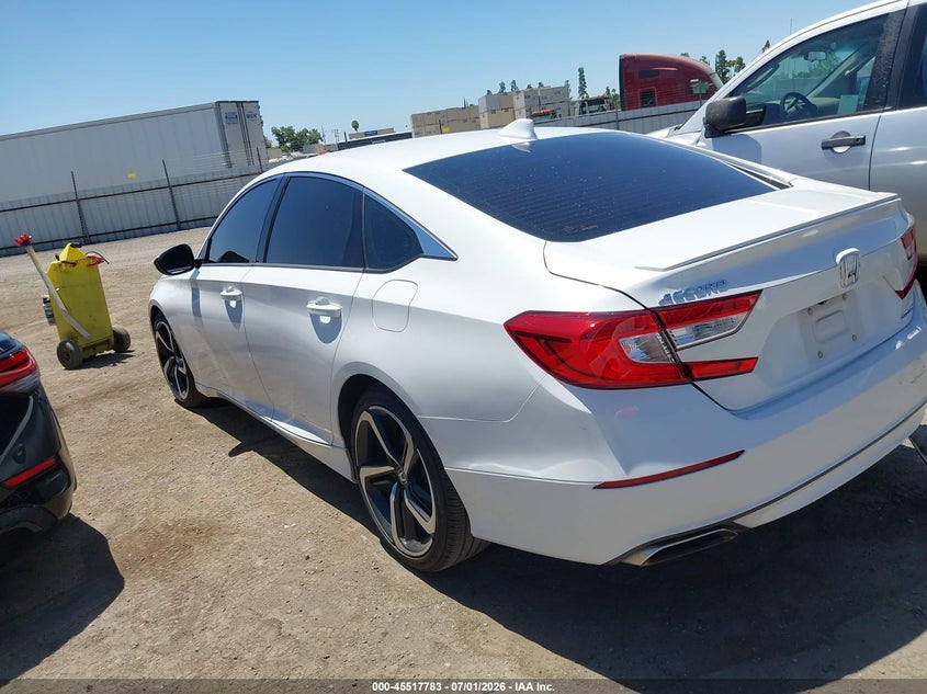 2020 HONDA ACCORD auction photo 3