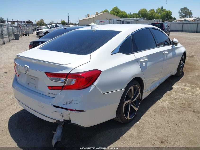 2020 HONDA ACCORD auction photo 4