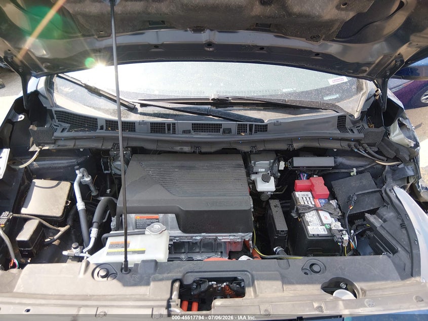 2022 Nissan Leaf S Plus 62 Kwh VIN: 1N4BZ1BVXNC560066 Lot: 45517794
