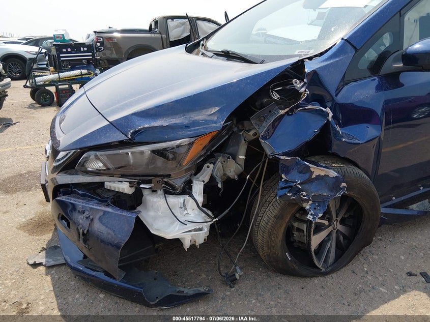2022 Nissan Leaf S Plus 62 Kwh VIN: 1N4BZ1BVXNC560066 Lot: 45517794