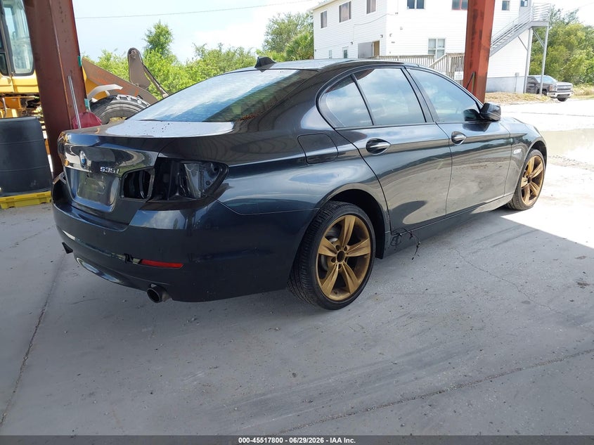 Vin: wbafr7c57cc810774, lot: 46016016, bmw 535i 20124
