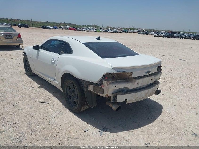 2013 CHEVROLET CAMARO auction photo 3