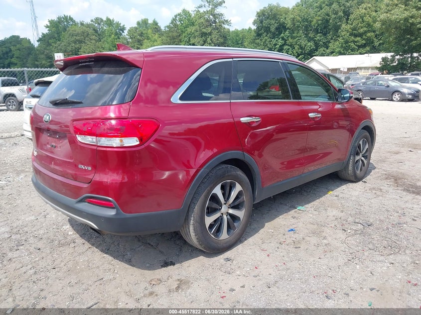 2016 KIA SORENTO auction photo 4