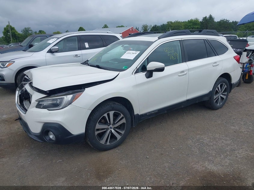 Vin: 4s4bsekc9j3200782, lot: 46016055, subaru outback 3.6r limited 20182