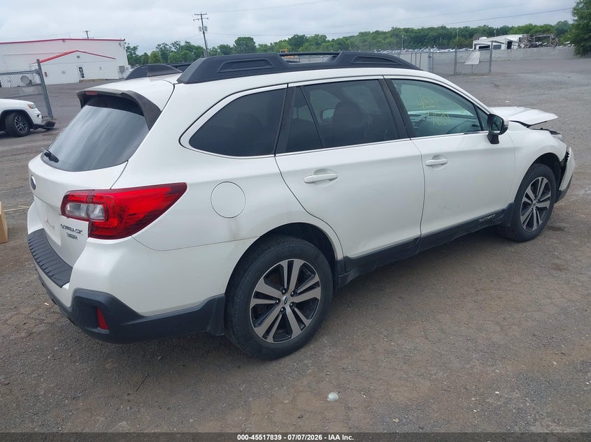 Vin: 4s4bsekc9j3200782, lot: 46016055, subaru outback 3.6r limited 20184