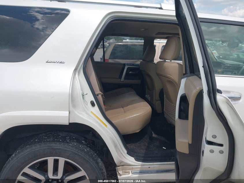 2016 Toyota 4Runner Limited VIN: JTEZU5JR8G5129084 Lot: 45517862