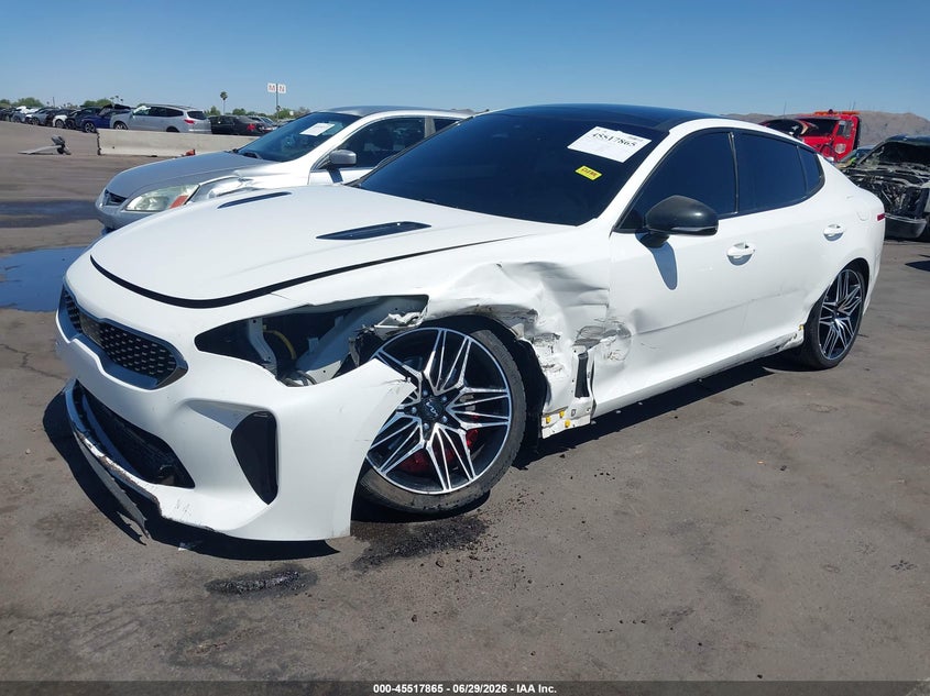Vin: knae45lc4n6107079, lot: 46016081, kia stinger gt1 20222