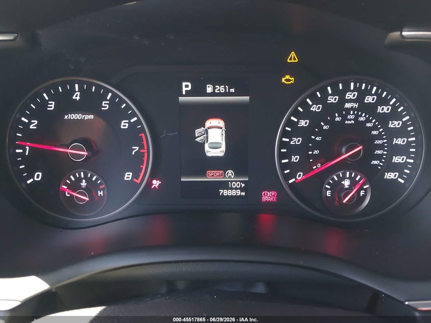 2022 Kia Stinger Gt1 VIN: KNAE45LC4N6107079 Lot: 45517865