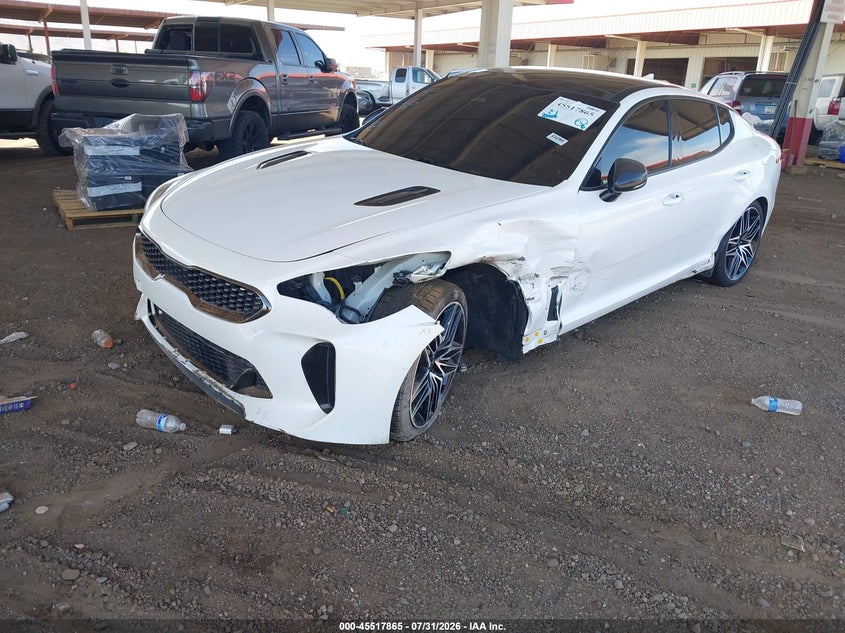 Vin: knae45lc4n6107079, lot: 46016081, kia stinger gt1 20222