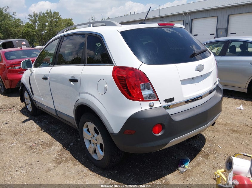 Vin: 3gnal1ek7es582181, lot: 46016091, chevrolet captiva sport fleet ls 20143