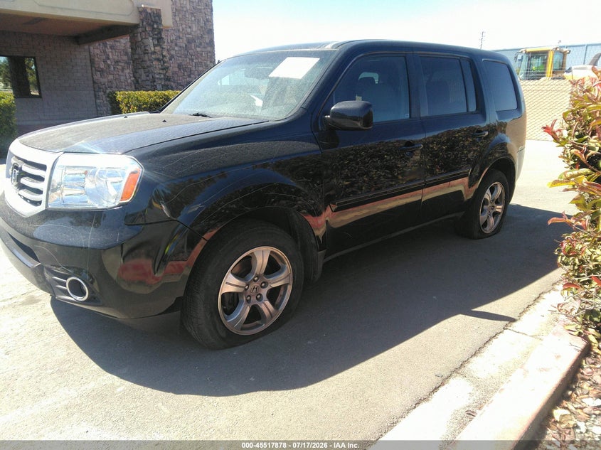 Vin: 5fnyf4h79fb055423, lot: 46016094, honda pilot ex-l 20152