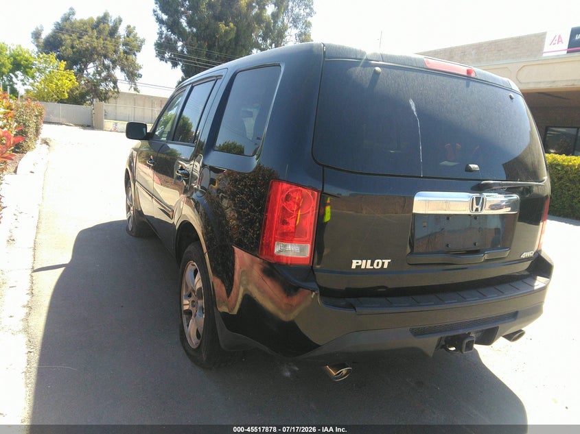 Vin: 5fnyf4h79fb055423, lot: 46016094, honda pilot ex-l 20153
