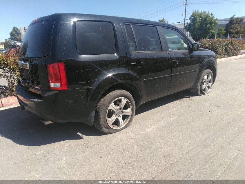 Vin: 5fnyf4h79fb055423, lot: 46016094, honda pilot ex-l 20154