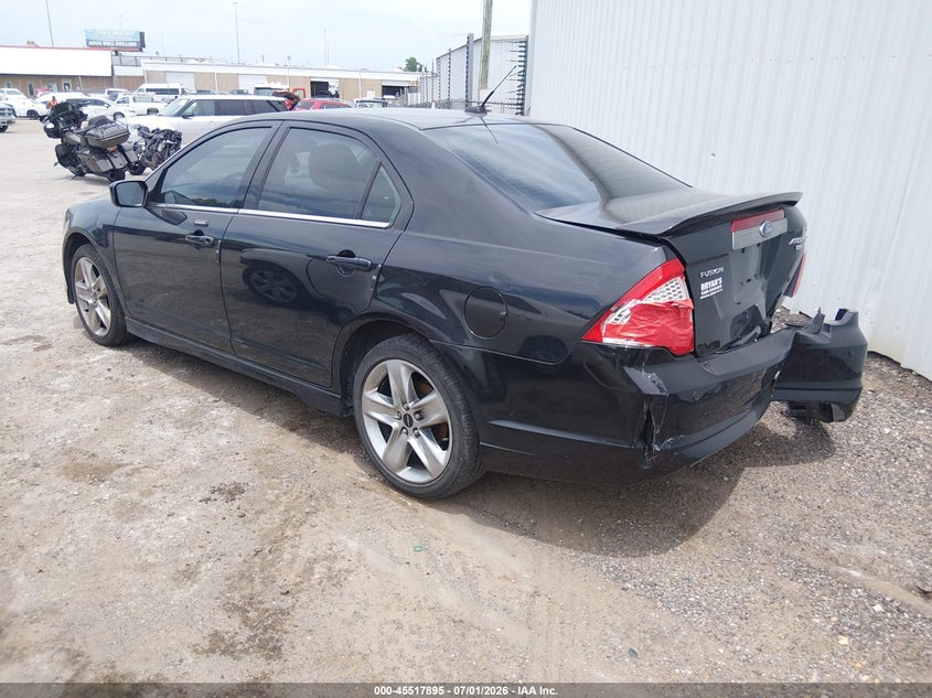 Vin: 3fahp0dc4br250420, lot: 46016111, ford fusion sport 20113