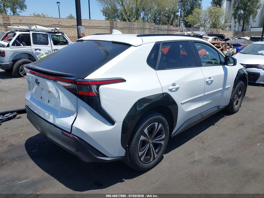 Vin: jtmaaaaa7pa017347, lot: 46016113, toyota bz4x xle 20234