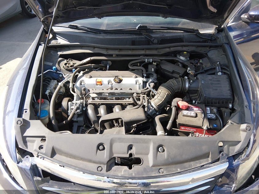 2012 HONDA ACCORD SEDAN 2.4L I-4 DOHC, VVT, 190HP
