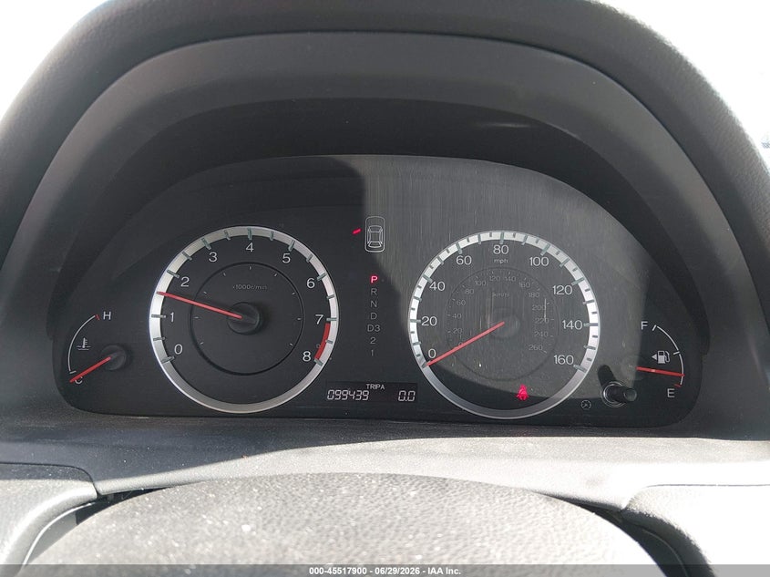 2012 HONDA ACCORD SEDAN 2.4L I-4 DOHC, VVT, 190HP