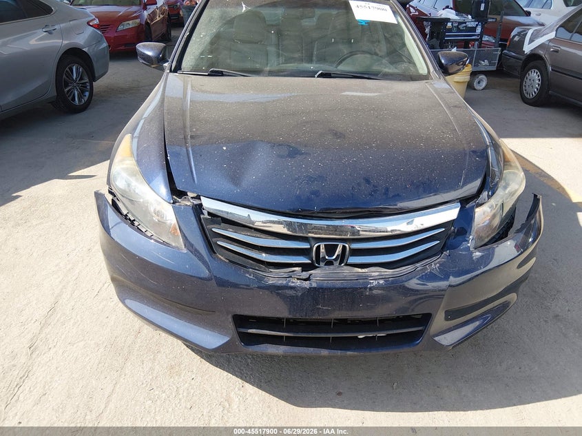 2012 HONDA ACCORD SEDAN 2.4L I-4 DOHC, VVT, 190HP