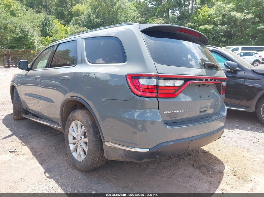 Vin: 1c4rdhag3pc630125, lot: 46016156, dodge durango sxt rwd 20233