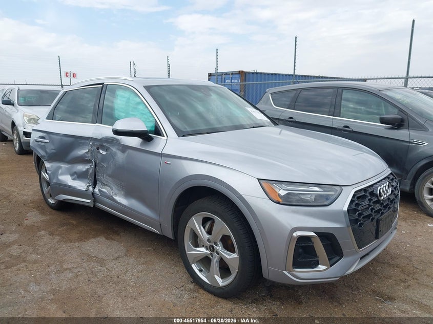 Vin: wa1eabfy0p2129604, lot: 46016170, audi q5 premium plus 45 tfsi s line quattro 2023 img_1