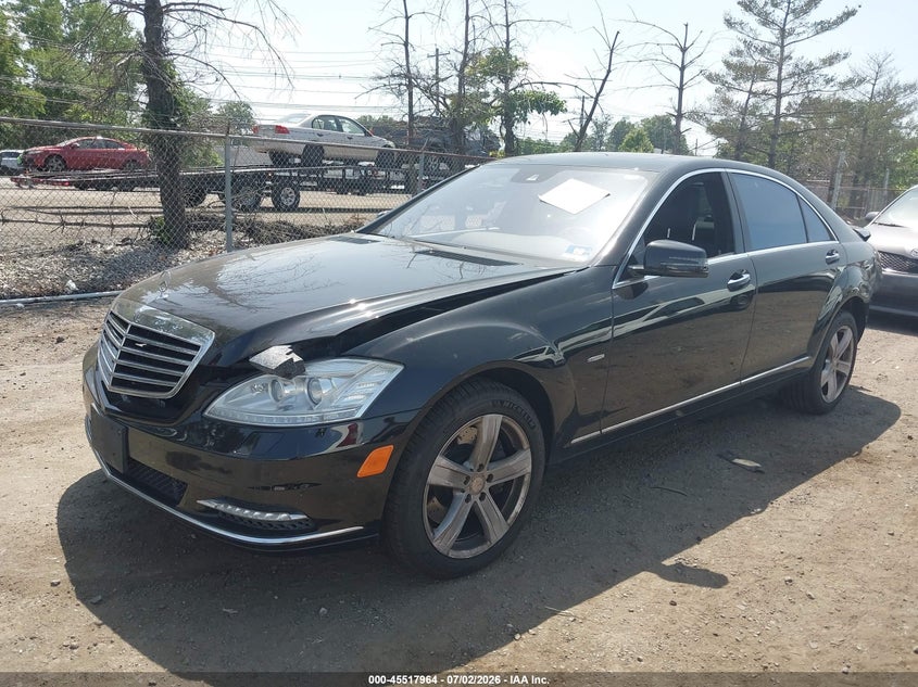 2012 MERCEDES-BENZ S 550 auction photo 2
