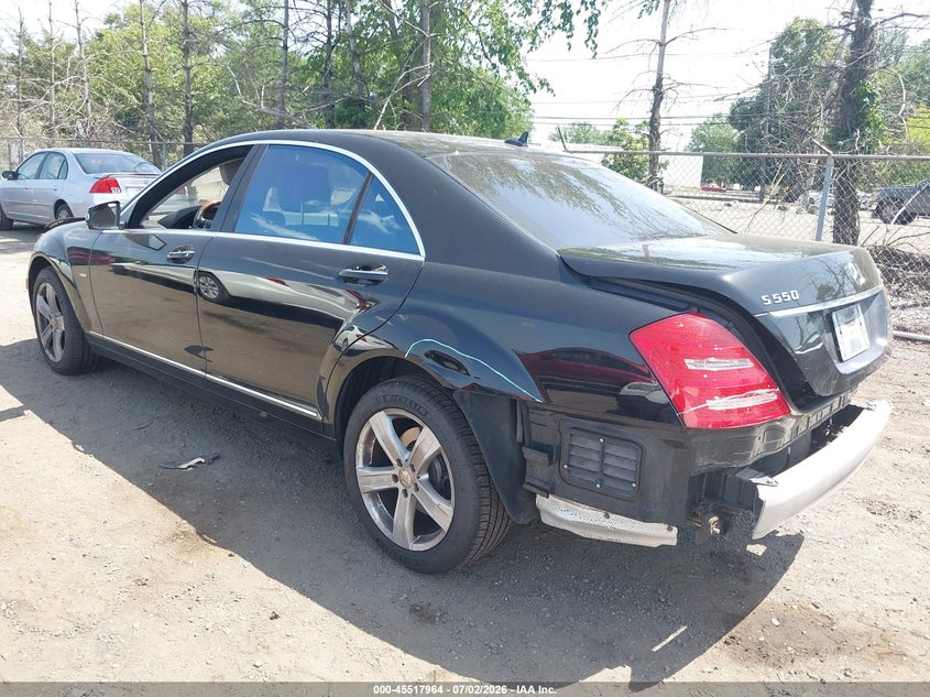 2012 MERCEDES-BENZ S 550 auction photo 3