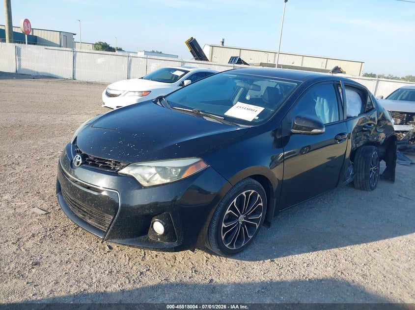 2015 TOYOTA COROLLA auction photo 2