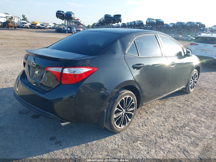 2015 TOYOTA COROLLA auction photo 4