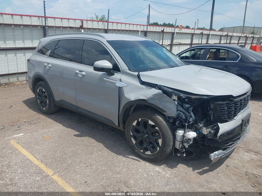 Vin: 5xyrl4jc6sg330740, lot: 46016232, kia sorento s 20251