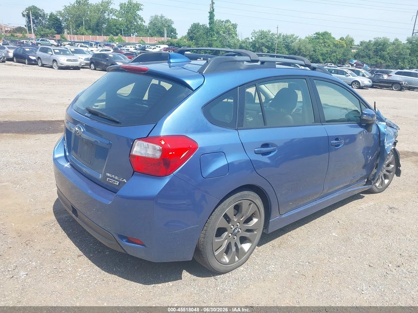 2016 SUBARU IMPREZA auction photo 4