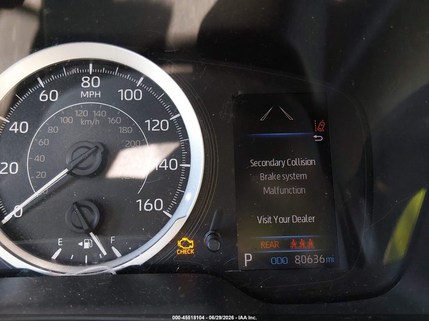 2022 TOYOTA COROLLA auction photo 7