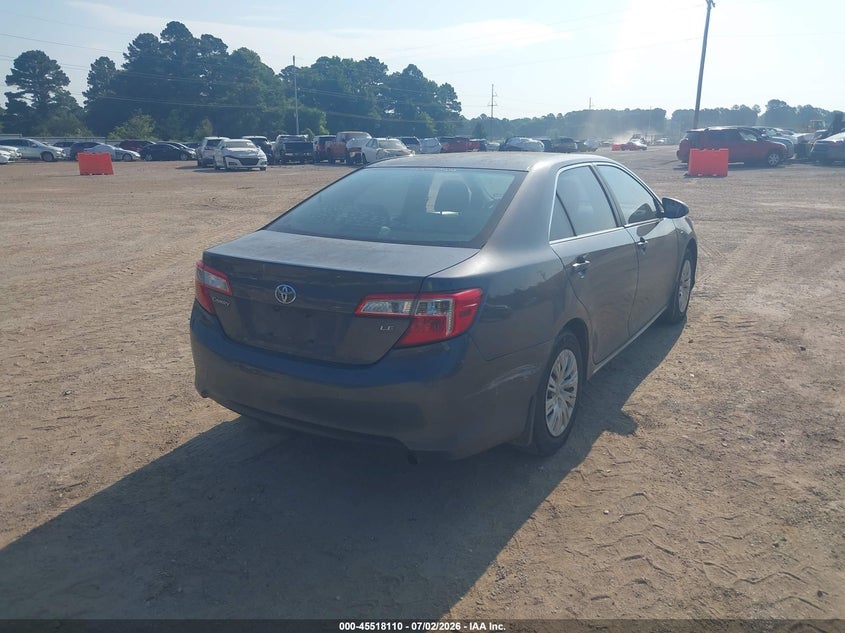 2012 TOYOTA CAMRY auction photo 4